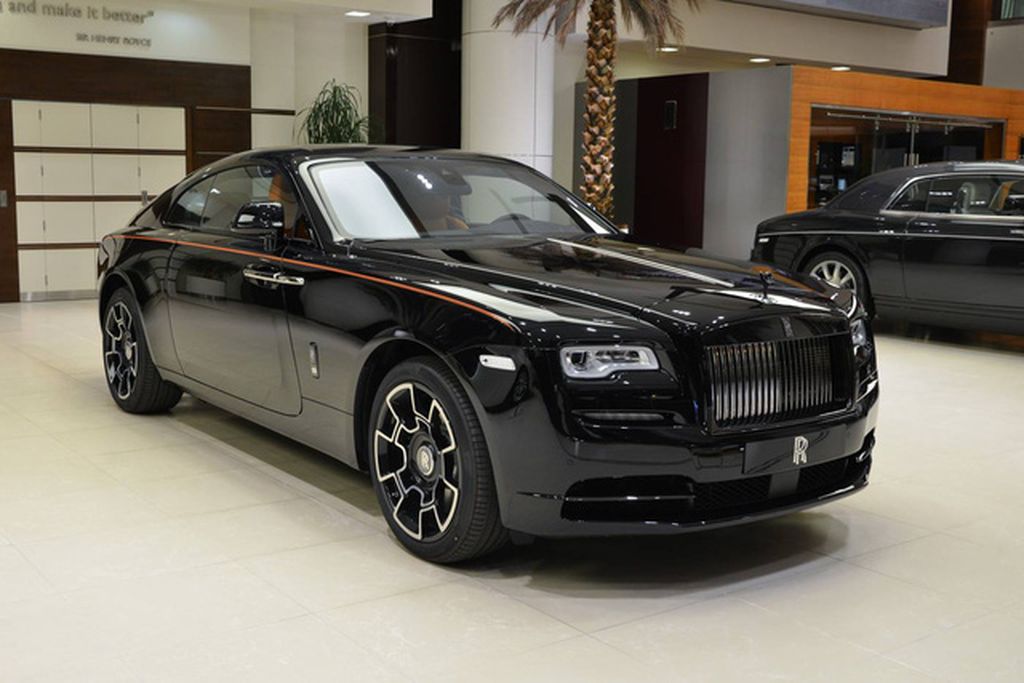 xe Rolls-Royce Wraith Black Badge