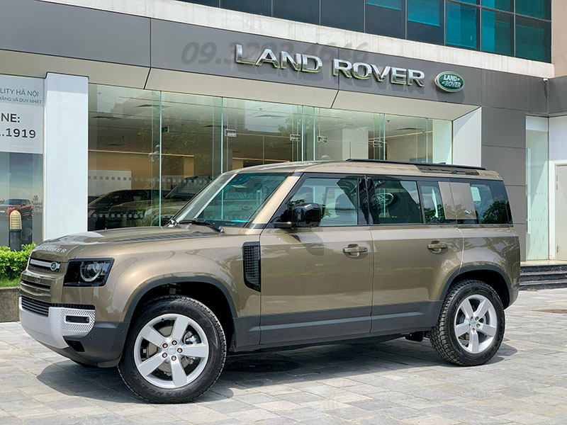 Land Rover Defender 110 2024 Màu Vàng Nâu - Mới 100% - Giao Ngay