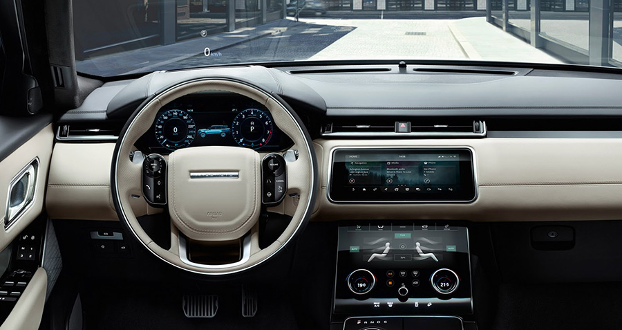 Khoang nội thất Range Rover Velar