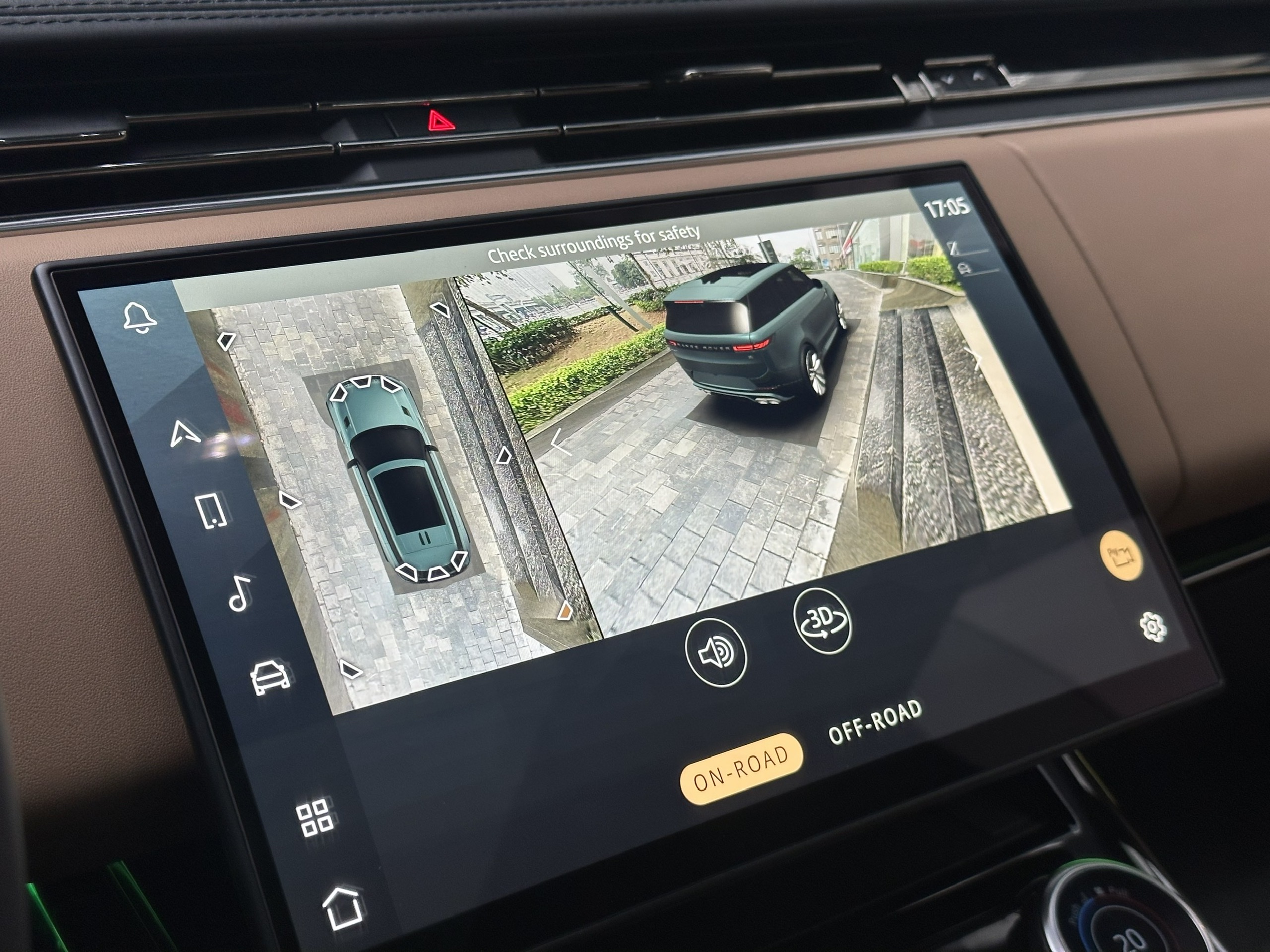 Công nghệ camera 3D trên xe Range Rover 2023